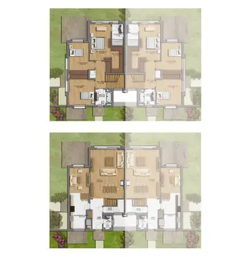 4+1 kat planı