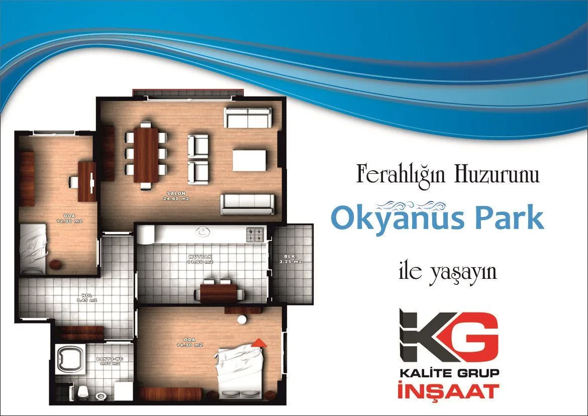 2+1 kat planı
