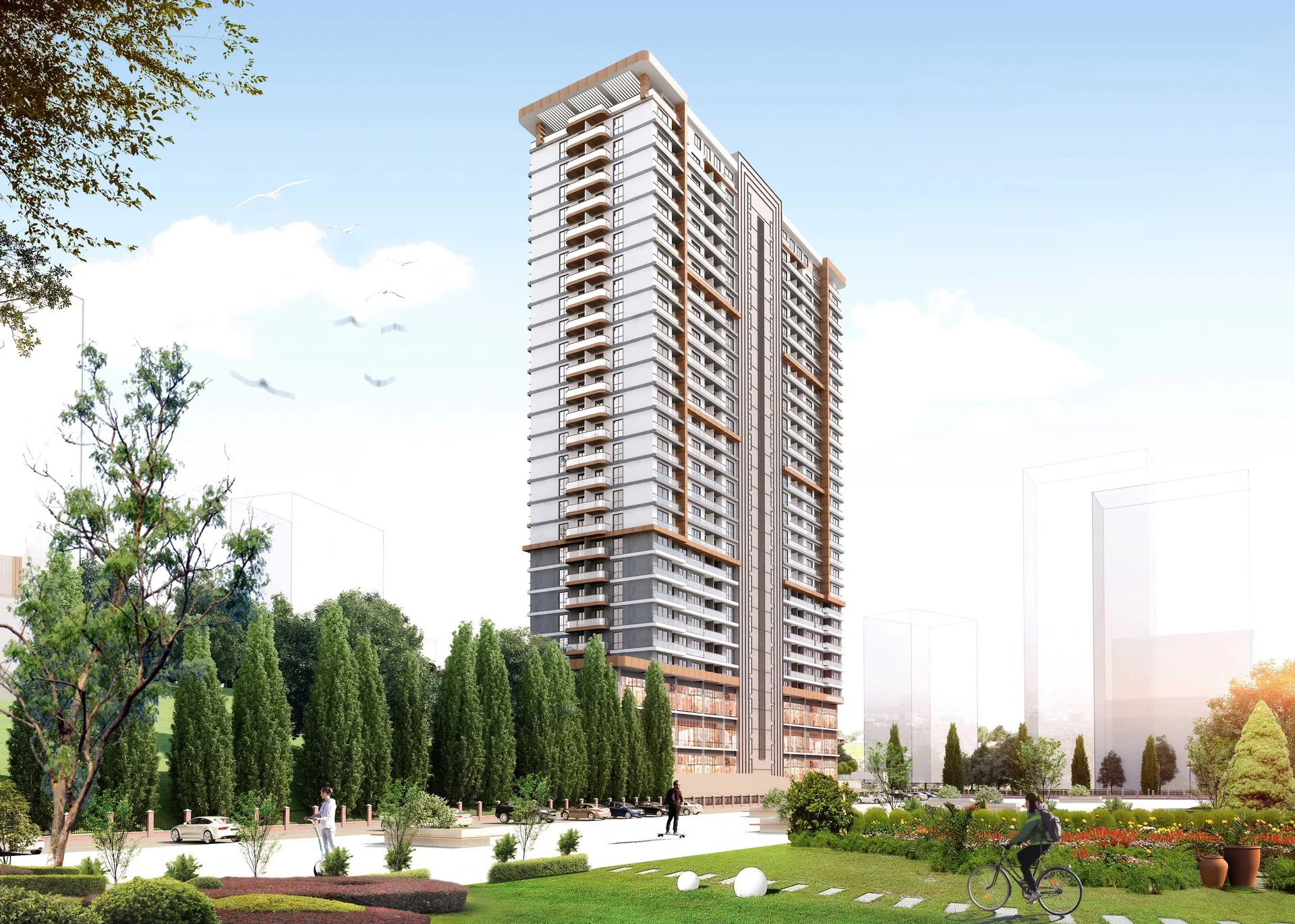 Olcay Point Residence kat planı