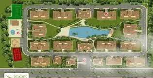 City Court Bahçeşehir kat planı