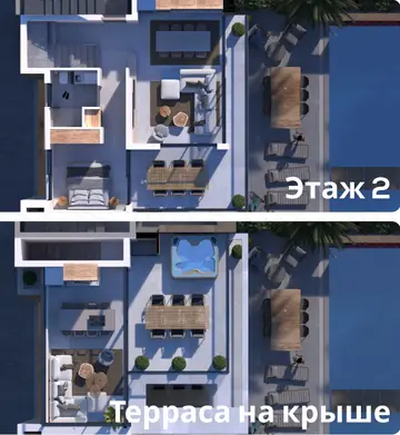 1+1 kat planı