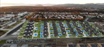 Galaksi Villaları Fethiye kat planı