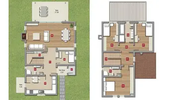 4+1 kat planı