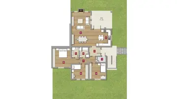 3+1 kat planı