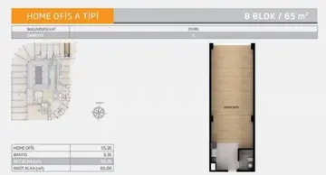 1 kat planı