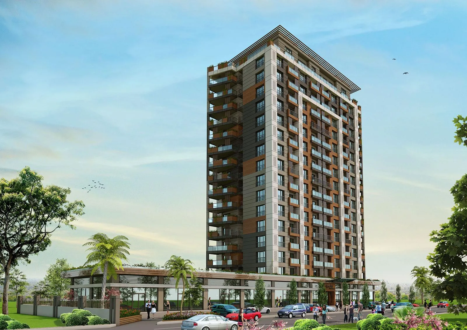 Özgür Residence kat planı