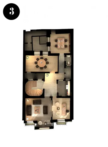 1 kat planı