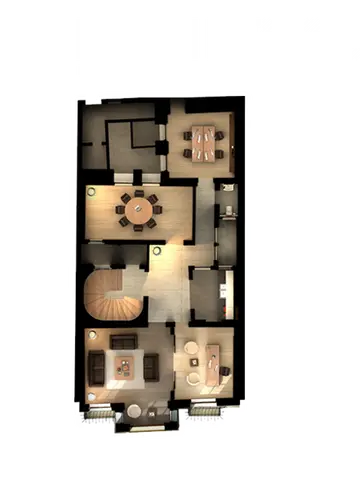 1 kat planı