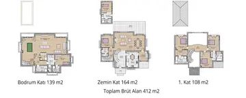 6+1 kat planı