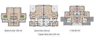 5+1 kat planı
