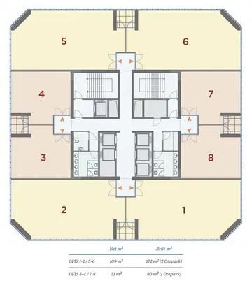 1 kat planı