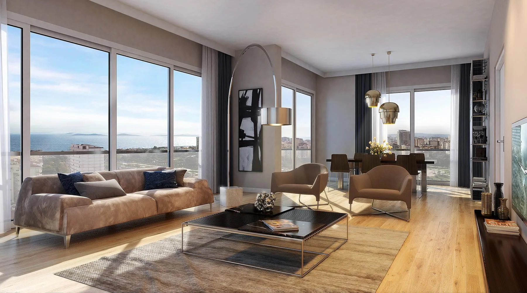 Nuripere Apartmanı kat planı