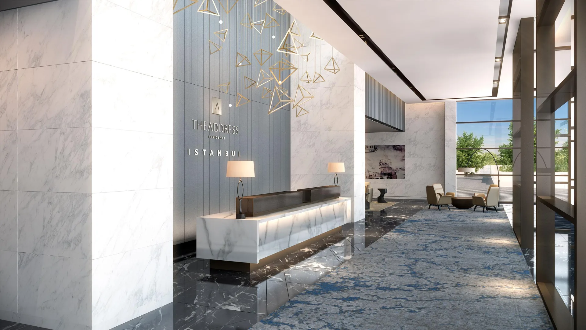 The Adress Residence İstanbul kat planı