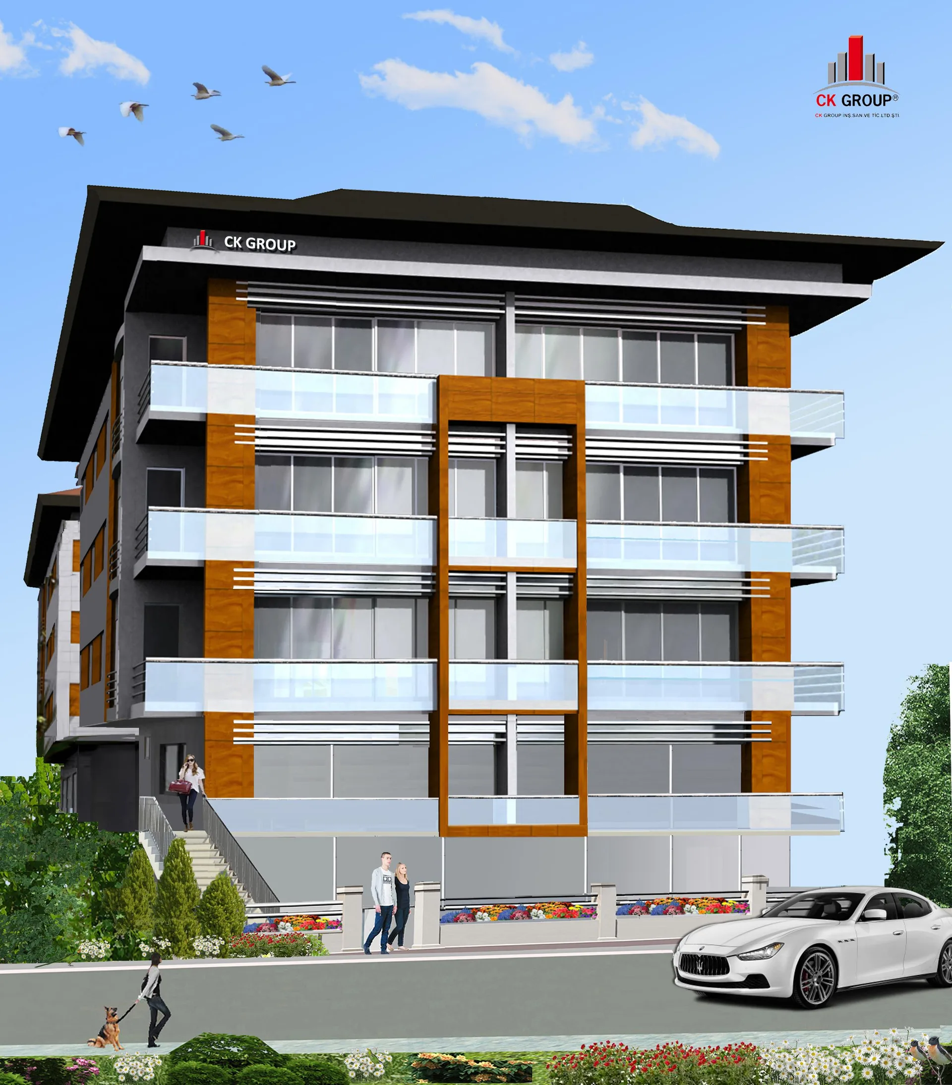 Öztekin Apartmanı kat planı