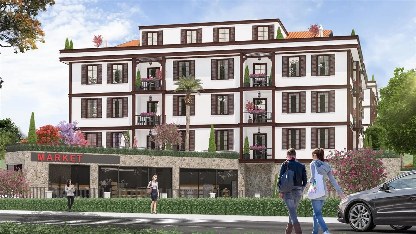 Bağçeşme Konakları kat planı