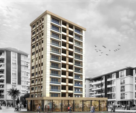 Girne Apartmanı kat planı