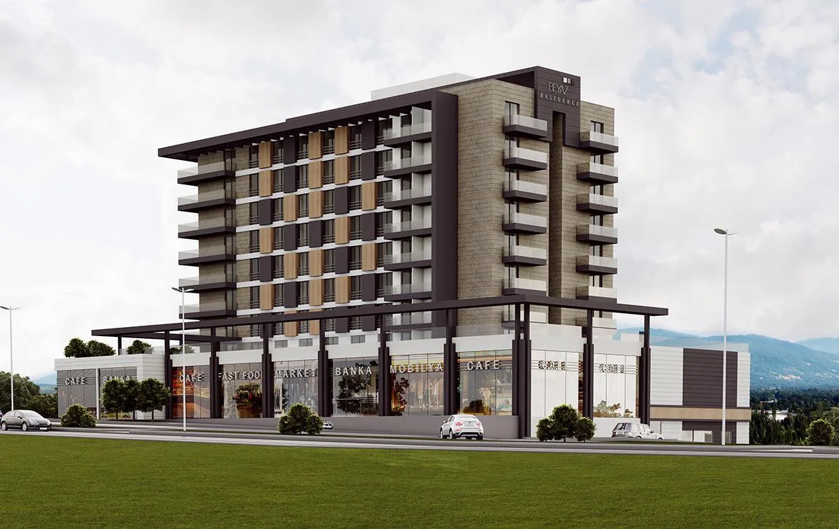 Beyaz Residence kat planı