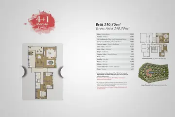 4+1 kat planı